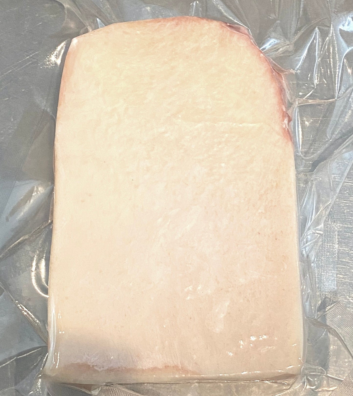 【ニタリ鯨】鯨の希少部位「伝胴でんどう(美脂びし)」生冷凍ブロック 1kg|濃厚な「海のバター」をご堪能|【神戸鯨精肉店】