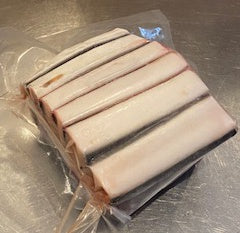 【ニタリ鯨】畝須(うねす)生冷凍ブロック 400g|鯨ベーコンの原料・はりはり鍋に最適|【神戸鯨精肉店】