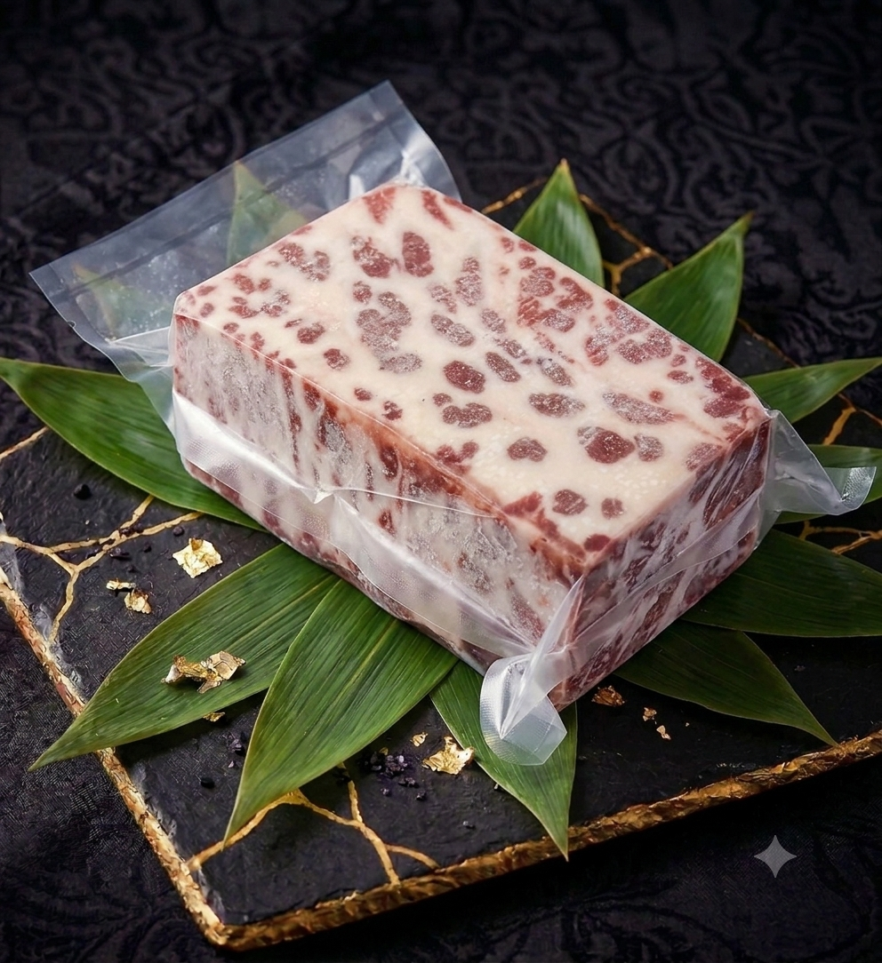 【たっぷり1kg】鯨の鹿の子（かのこ）ブロック｜3等級｜お刺身・鍋に！気兼ねなく楽しむデイリー鹿の子｜【神戸鯨精肉店】