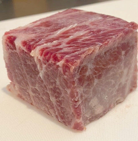 特価！！　イワシ鯨　尾の身（おのみ）冷凍生1kg（生食用）ブロック売り